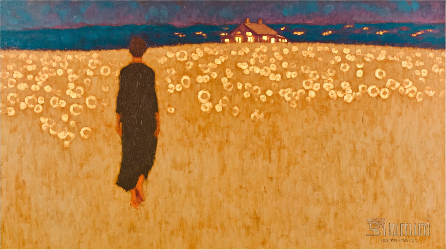 抽象艺术画作展示
